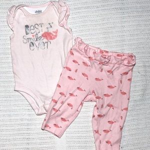Carter’s baby girl outfit